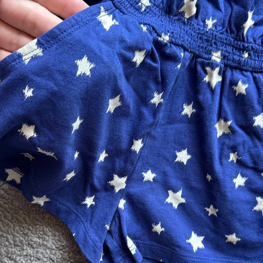 GAP Navy Star-Print Girls' Romper